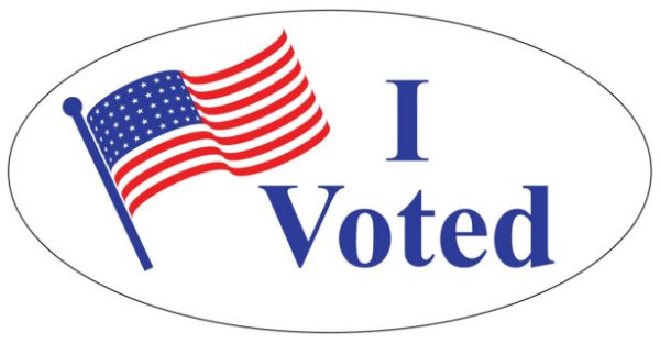 I voted sticker